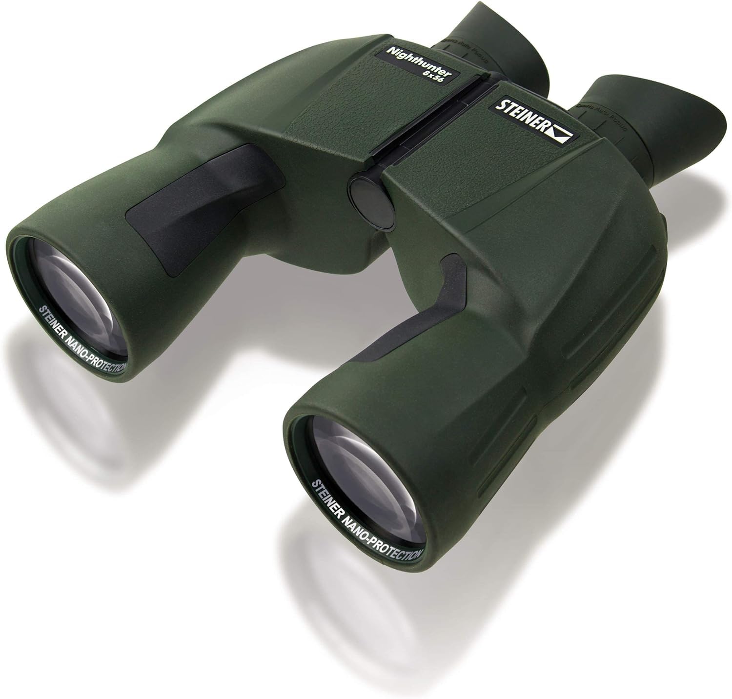 STEINER lornetka myśliwska Nighthunter 8x56 - optyka niemieckiej jakości, lornetka nocna o najwyższej przepuszczalności światła 96%+ & Steiner Harness wygodny pasek do noszenia lornetki.