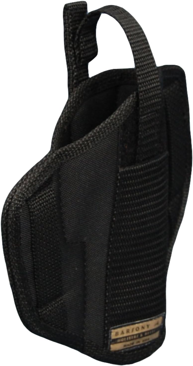 New Barsony 6 Position Ambidextrous Pancake Holster for Full Size 9mm 40 45 Pistols