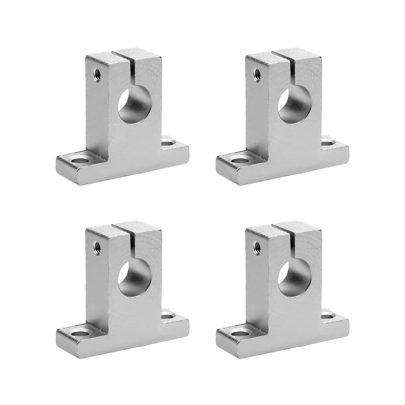 1/4 Stück SK8 Linearlager SK10 SK12 SK16 SK20 SK25 SK30 8 mm Schienenwelle Bewegungsachse Stützhalterung CNC 3D-Drucker(4PCS,SK25 (25mm))