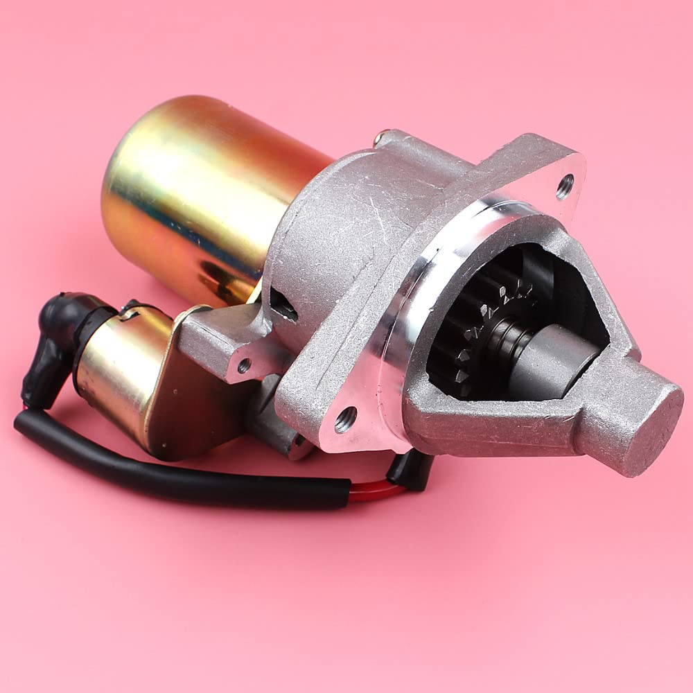Motor de arranque con solenoide for GX340 GX390 11HP 13HP GX 340 390 188F 190F pieza de motor de cortacésped de 4 tiempos
