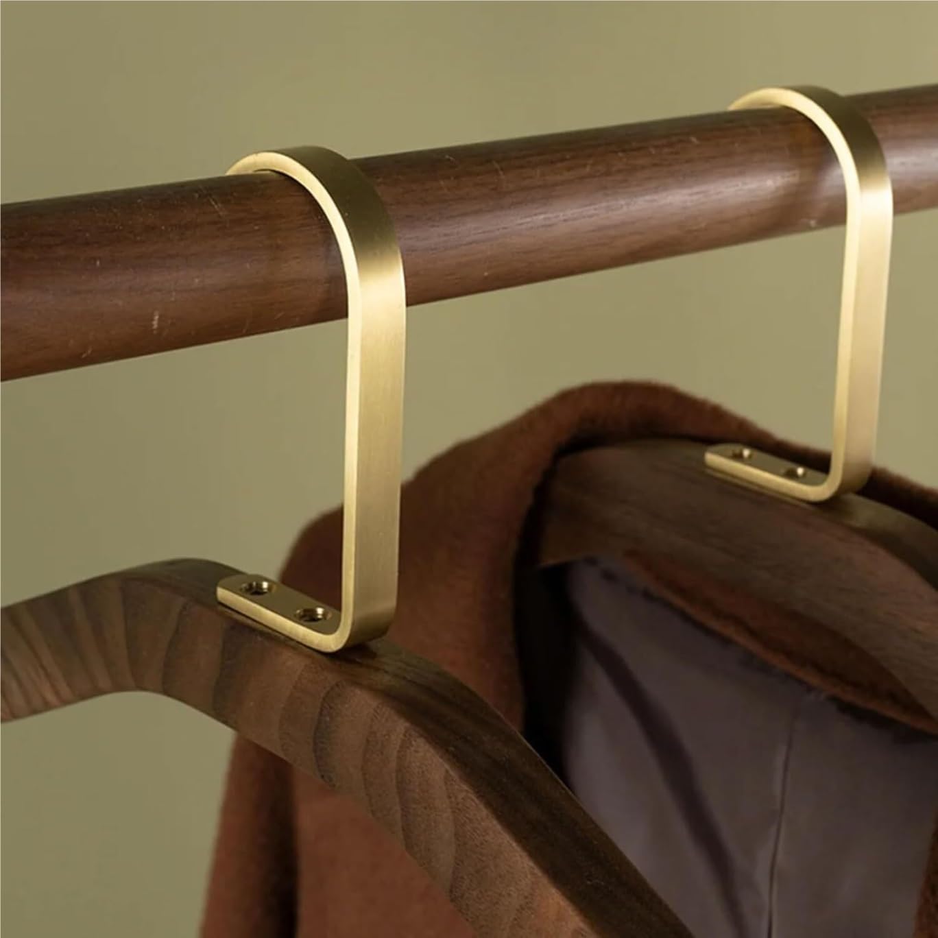 Kleiderbügel Rockbügel Holz Kleiderbügel Mantel Organizer Verdicken Breite Kleid Kleidung Display Lagerung Hängen Rack Hosenkleiderbuegel(1pcs)
