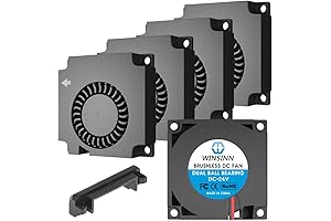 WINSINN Ender 3 Fan Upgrade: 40mm Blower Fan 24V, 5-Pack