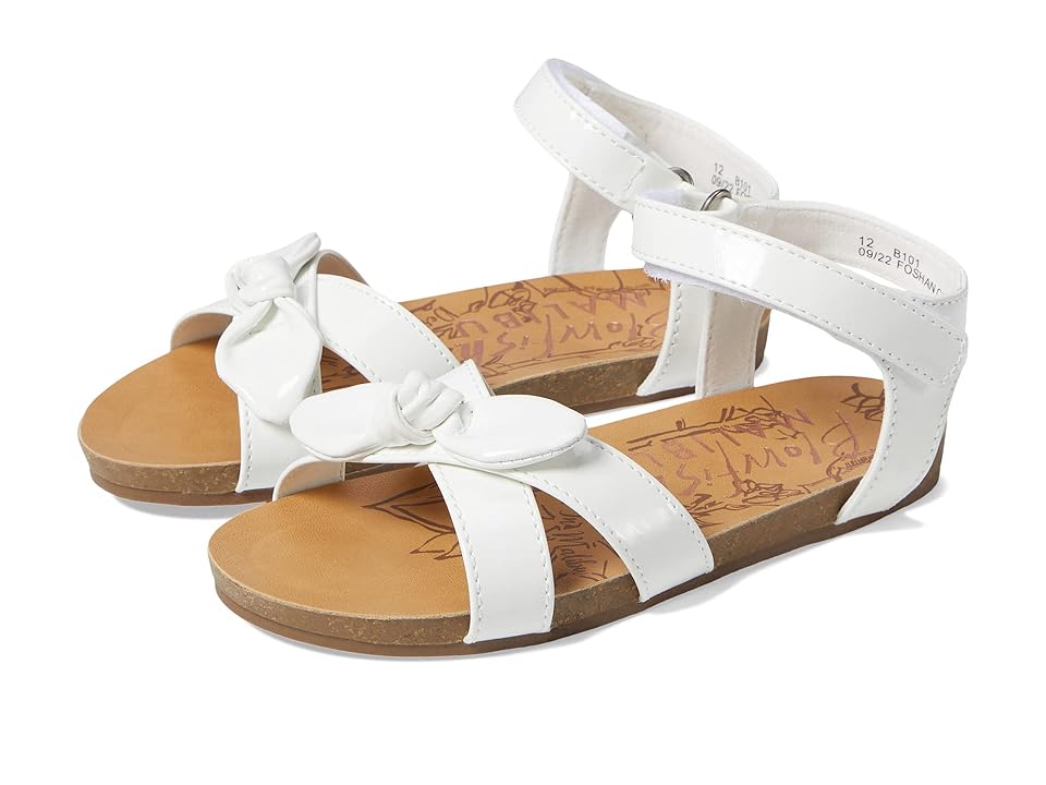 Blowfish Malibu Kids Gracelynn-T (Toddler/Little Kid) (White Patent) Girl's Shoes INTERNATIONAL SHIPPING