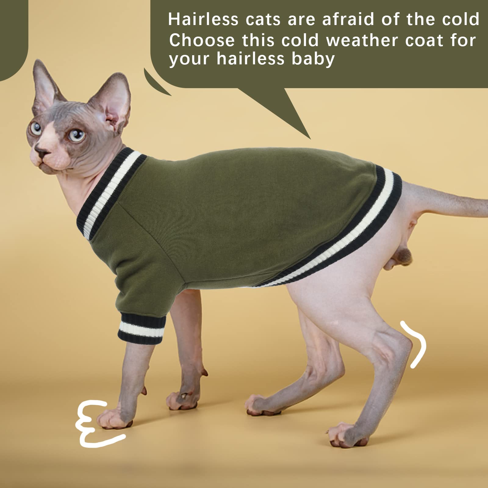 FUAMEY Pull pour chien, manteau d'hiver pour chien par temps froid, veste chaude pour chien de petite, moyenne et grande taille, gilet d'hiver facile à enfiler
