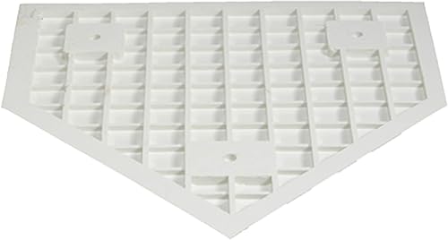 Miniatura 2 de Adams Bolco Waffle - Juego de bases de béisbol para béisbol y sóftbol, ideal para práctica, juego de patio trasero y kickball