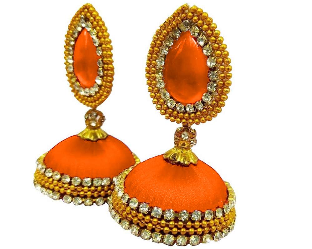 See full amazon price history chart for JANVIKA NOVELITY Silk Thread Earrings Silk Dori Jhumki Ball Chain Stud Earrings Orange Color New Model JANVIKA NOVELITY Silk Thread Earrings Silk Dori Jhumki Ball Chain Stud Earrings Orange Color New Model (B08WYPWBJ2) Amazon Price History, Amazon Price Tracker