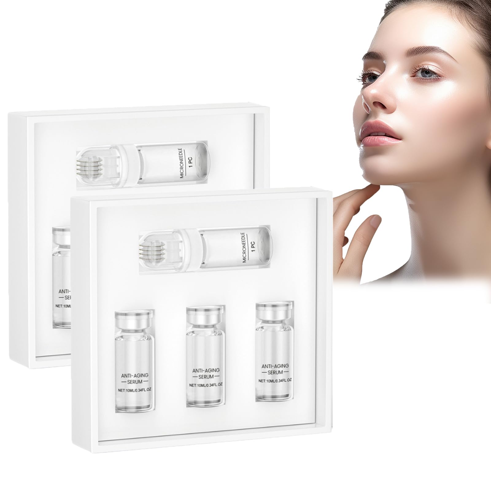 Lux Skin Micro Infusion Kit, Luxskin Beauty Infusion Kit, Ubiskin Micro Infusion System for Lips, Micro Infusion System for Face, Facial Serum for All Skin Types (2)