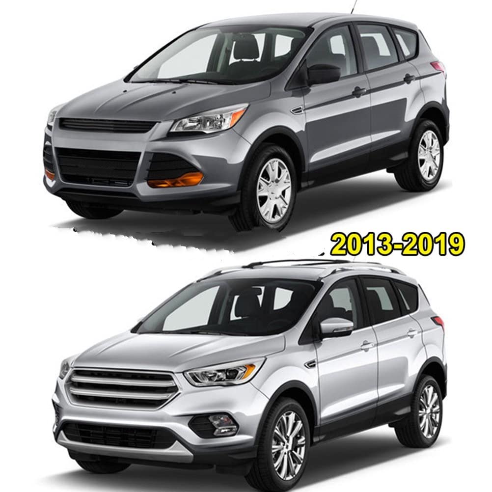 Protector Parachoques Maletero Trasero Coche Protector Cubierta Embellecedora Placa Alféizar para Ford para Escape para Kuga 2013-2018 2019 IENQBVL