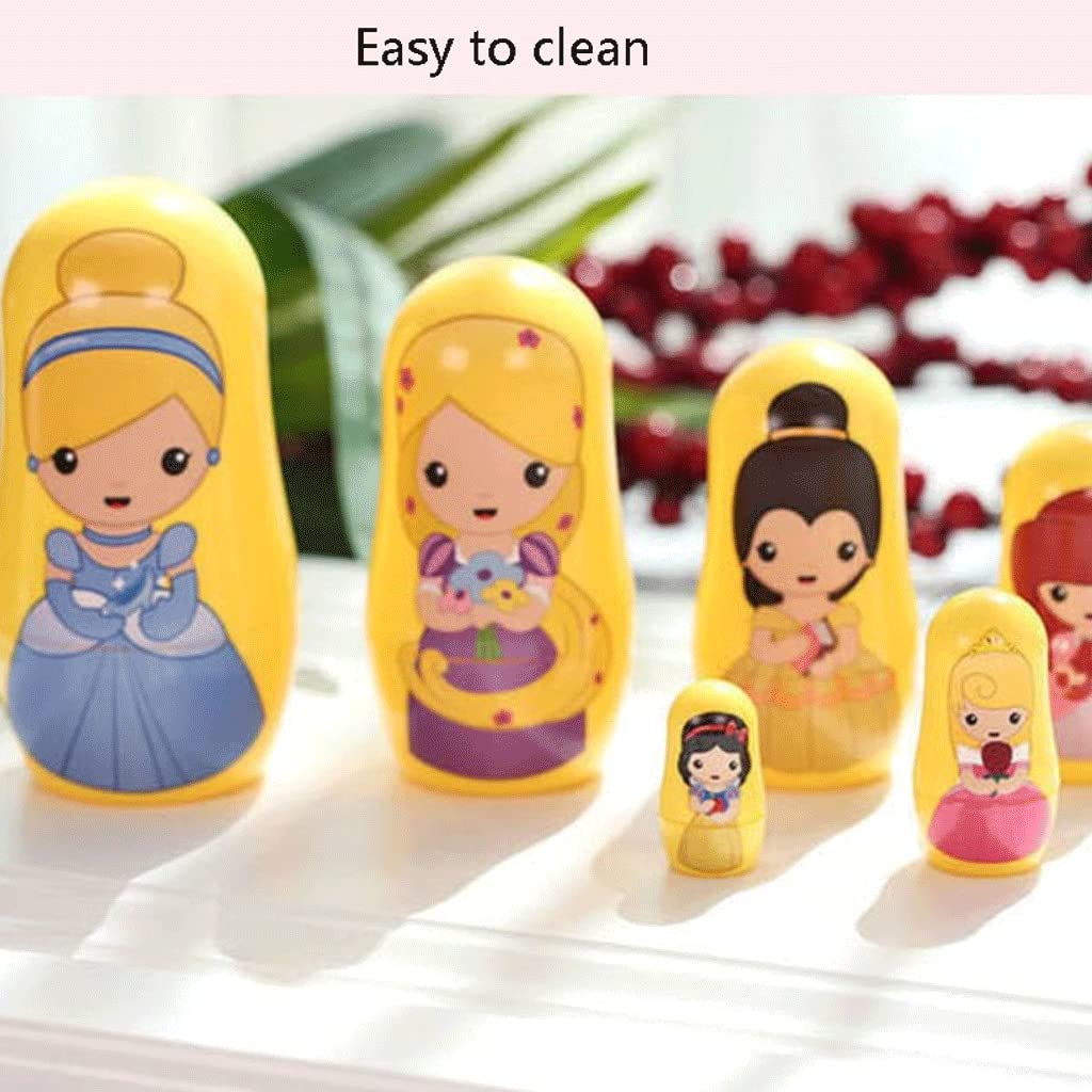 Amazon.co.jp: 6ピースセットロシアのマトリョーシカ、プリンセス 