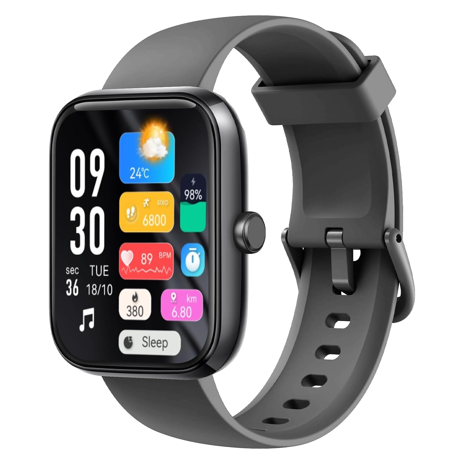 Amazon | スマートウォッチ【2025・新型薄型設計】 iPhone対応 Android