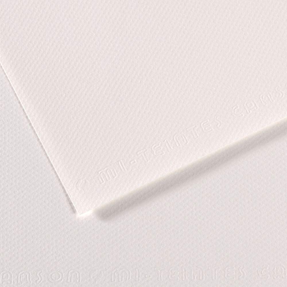 CANSON Mi-Teintes A4 Drawing Paper 160gsm 25 Sheets Cloud White