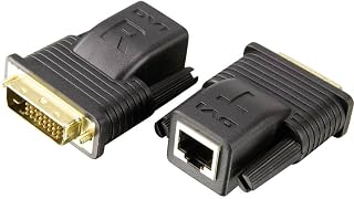 ATEN VE066-AT DVI Extender (Verlaengerung) ueber Netzwerkkabel RJ45 20m Schwarz