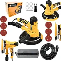 Lixadeira Elétrica para Parede 1000W com LED e Sucção de Poeira Disco 180mm (110 Volts)