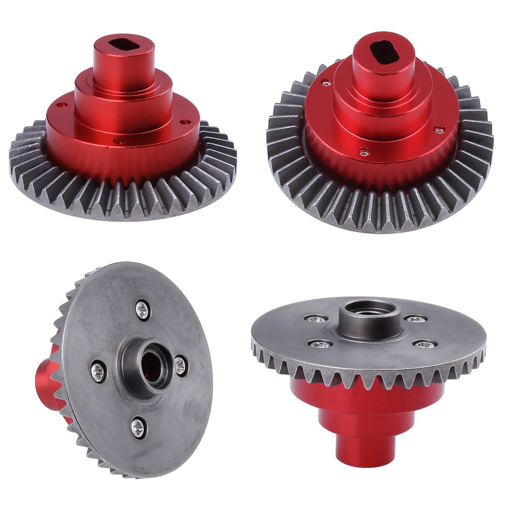 1 Piece Hobbypark RC Metal Aluminum Connect Box w/Main Gear 38T 18009 Upgraded for Redcat Everest 10 HSP Pangolin 1/10 4WD Climbing Rock Crawler 94180 Upgrade Parts