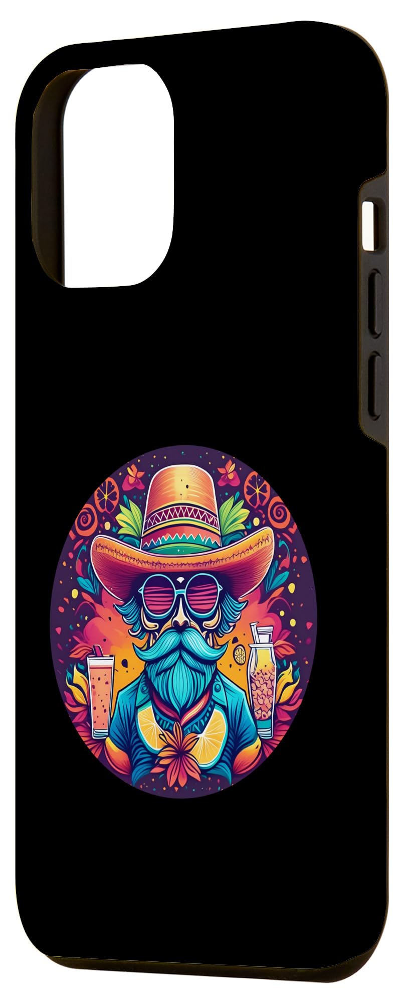 iPhone 13 Pro Max 5 de Mayo Party Drinko de Mayo Mexican Hipster Case - Image 2