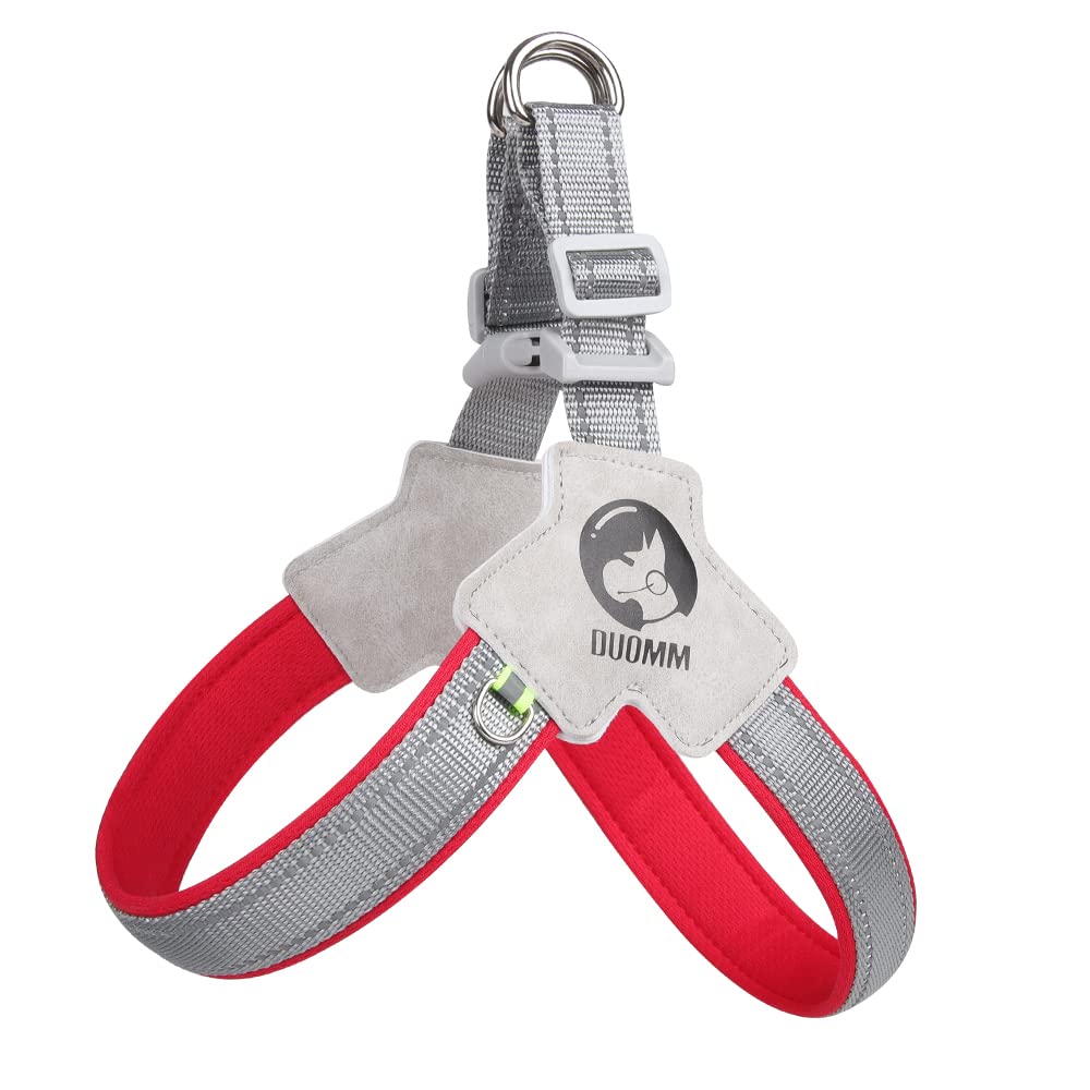 BaronHong Easy Walk Dog Harness - Loop with D-ring Stops Pulling - Reflectivity Enhances Visibility in Low Light - Comfortable Padding(red,L) — image 1