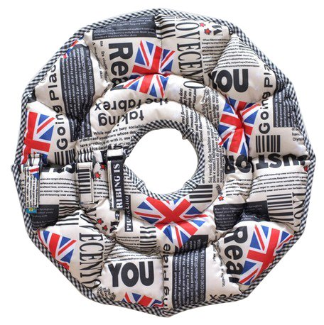 Wildforlife Comfy Protective Collar for Cats and Dogs (SIze 3, Union flag)
