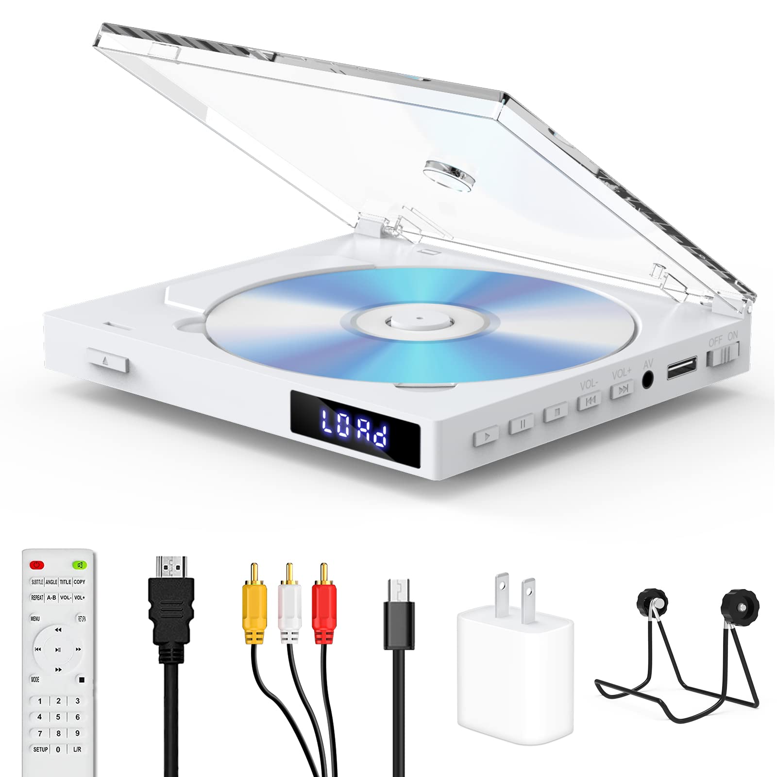 Amazon | DVDプレーヤーテレビDVD CDプレーヤーリージョンフリーミニ