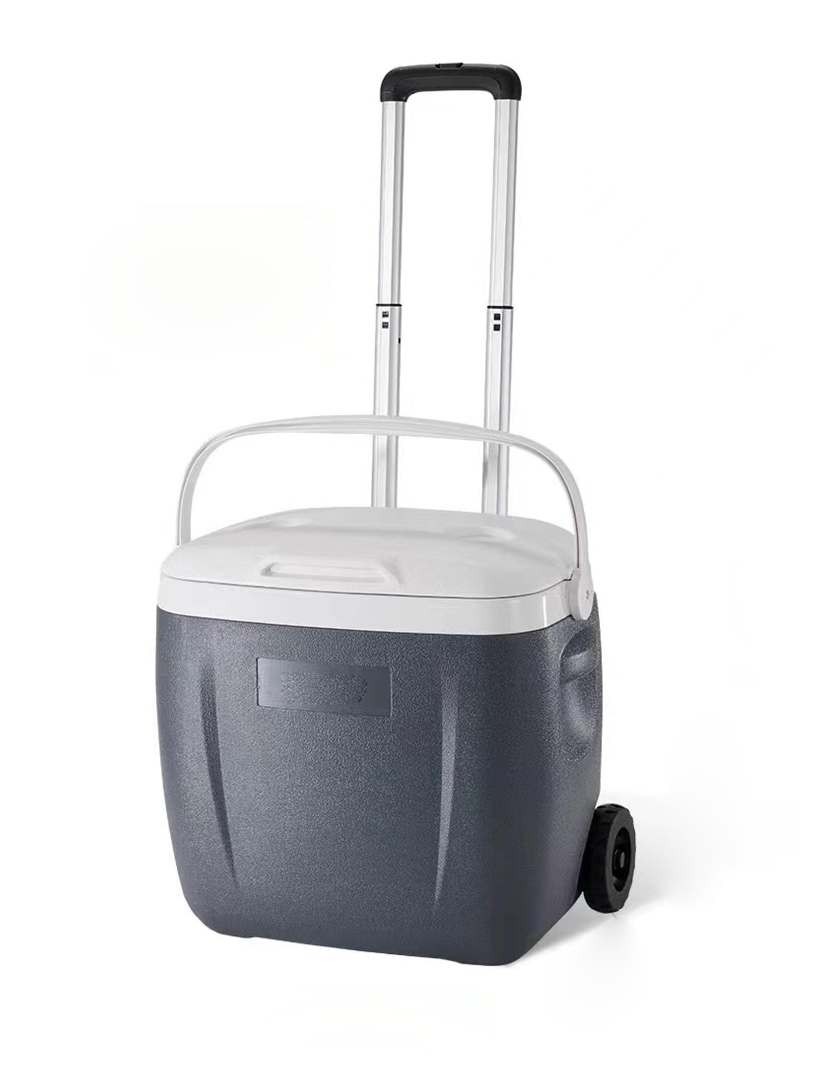 Hielera rígida con Ruedas, hielera rotamoldeada práctica de 26/36 l, Cofre de Hielo de Alto Rendimiento, Que Mantiene el Hielo frío Durante 3 días, para Bebidas, Bebidas, Playa