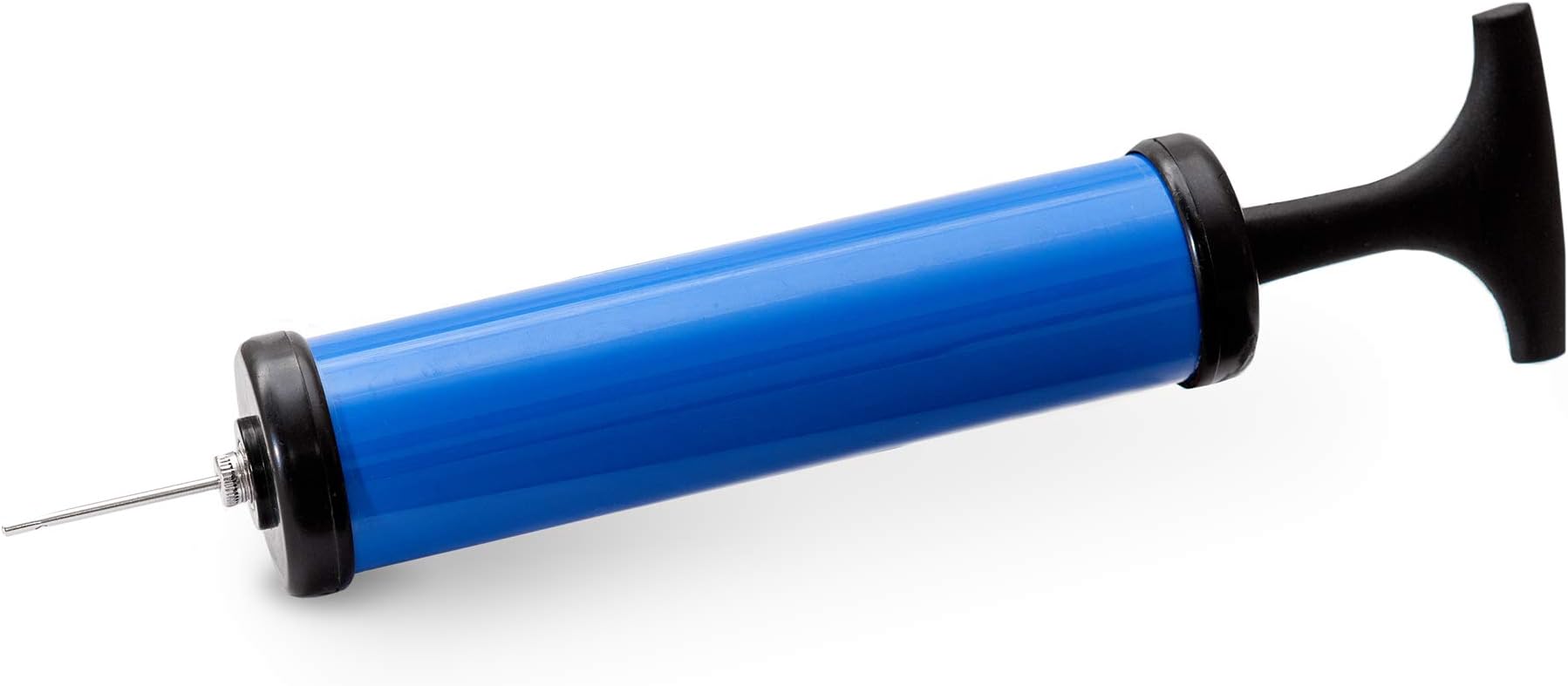 Ball Pump for Exercise Ball - Needle Kit Inflates Any Gym Yoga Ball Pump - Small Beach Ball Pump Kit - Ballon Pump 8 inch - Rubber Medicine Ball Pump Adaptor - Air Pump Hose Extension Schrader Tire