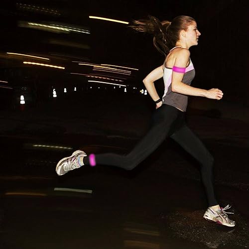 Miniatura 6 de Fashion&cool Banda LED de palmada, pulsera deportiva con luz recargable por USB, pulseras ajustables que brillan en la oscuridad para hombres y