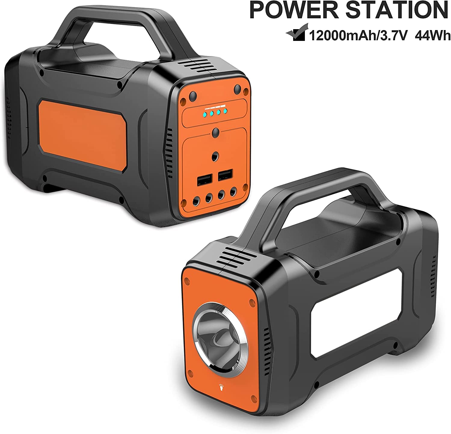 Mini estación de energía portátil de 44 WH con batería de Litio 18650 para Carga de Emergencia