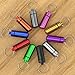 Small Portable Pill Case with Keychain(10 Pack), Urekt Waterproof Aluminum Pill Organizer Metal Mini Box Pocket Drug Storage Container for Outdoor Camping Travel
