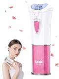 Skin Epilator, 2025 New Hair Remover for Women with LED Light, Portable Epilator, Epilator for Face/Arm/Pubic/Leg/Body/Finger/Bikini Area Electric Hair Remover