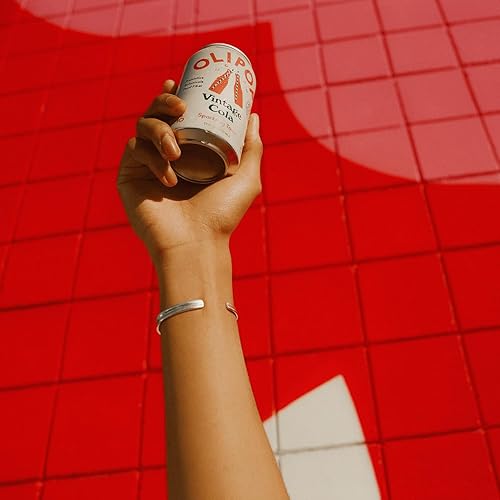 Miniatura 8 de OLIPOP, Vintage Cola - Bebida tónica espumosa sabor clásico de cola, lata de 12 fl. oz, paquete de 4 uds