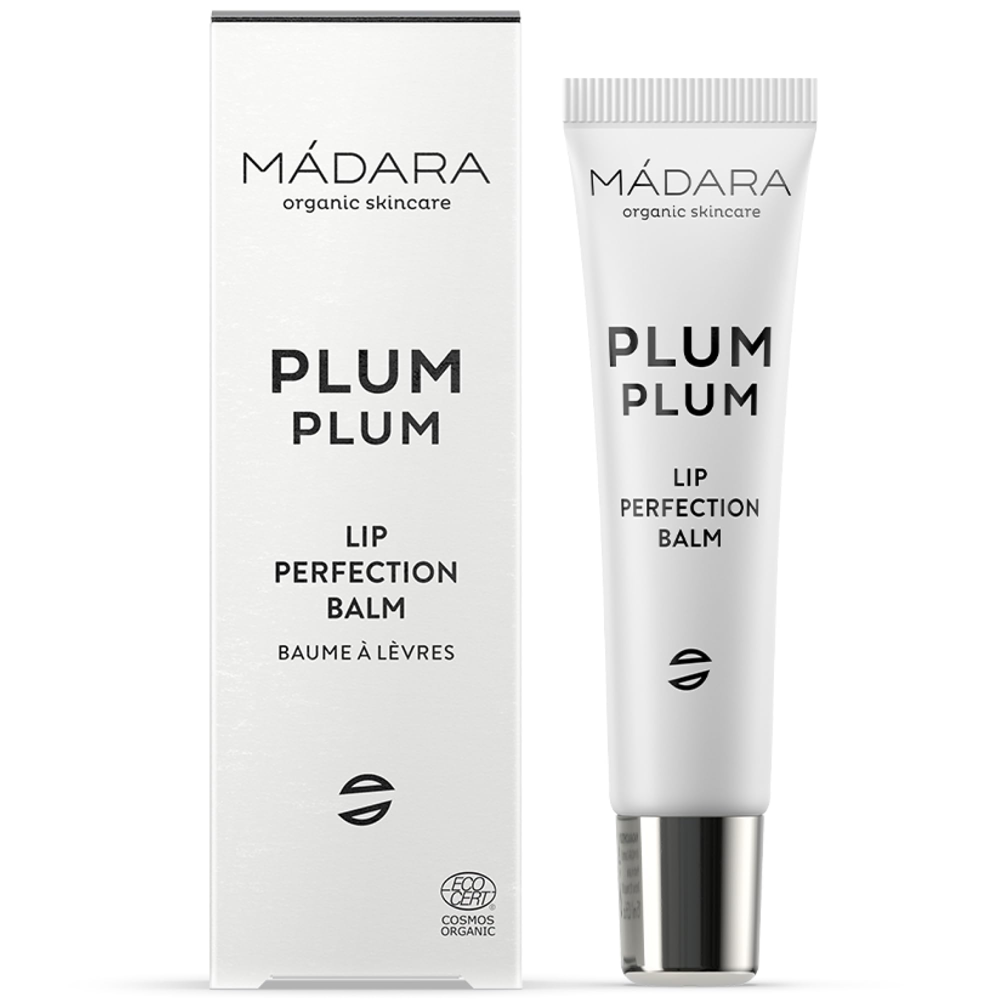 PLUM PLUM Lip Perfection Balm – 15ml Natural Moisturizing Lip Balm with Shea Butter, Jojoba & Plum Oil – Lip Balm for Dry, Chapped Lips – Hydrating & Nourishing
