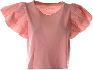T-Shirt Donna Rosa Uk0149 1/20 Primavera Estate 2020