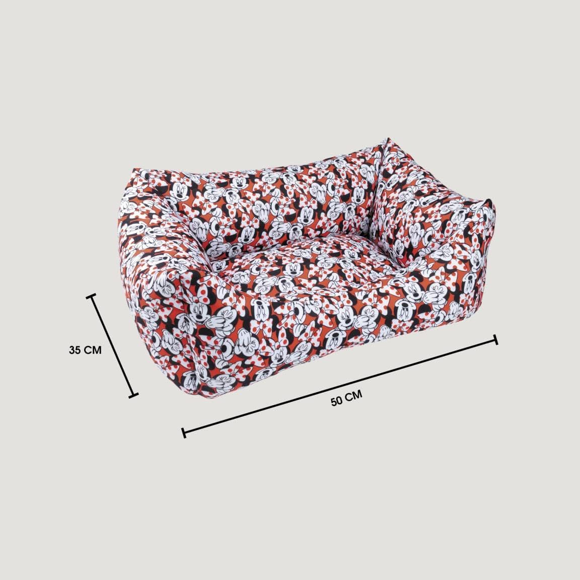 Cerdá - for Fan Pets - Thermal Bed for Dogs with High Edges and Main Figure Printed by Minnie | Heat-Insulating Fabric Ideal for Fan Pets - Officially Licensed Disney
