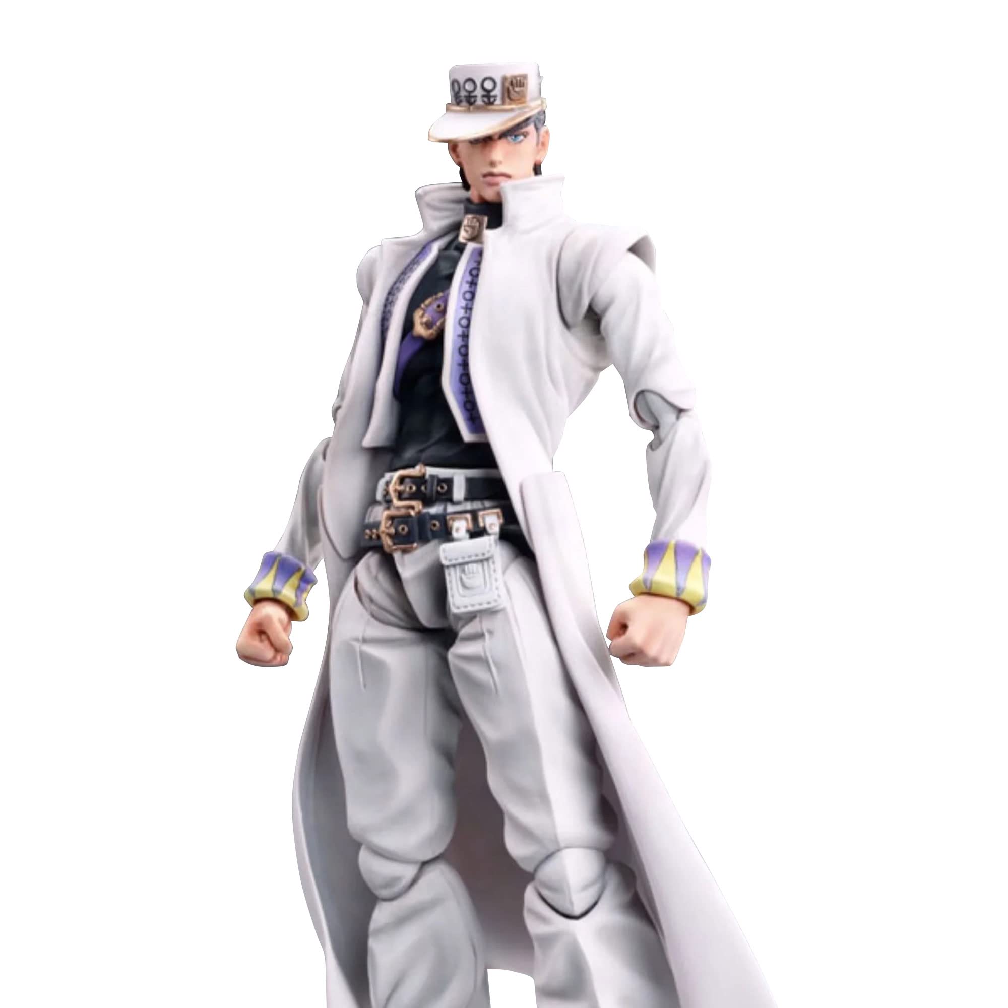 HBGIAY JJBA 九条承太郎 スーパーアクション像 6.7インチ 可動関節 ブルーノ・ブッチアラティ アニメフィギュア レオーネ・アバッキオ アクションフィギュア デスクトップコレクション