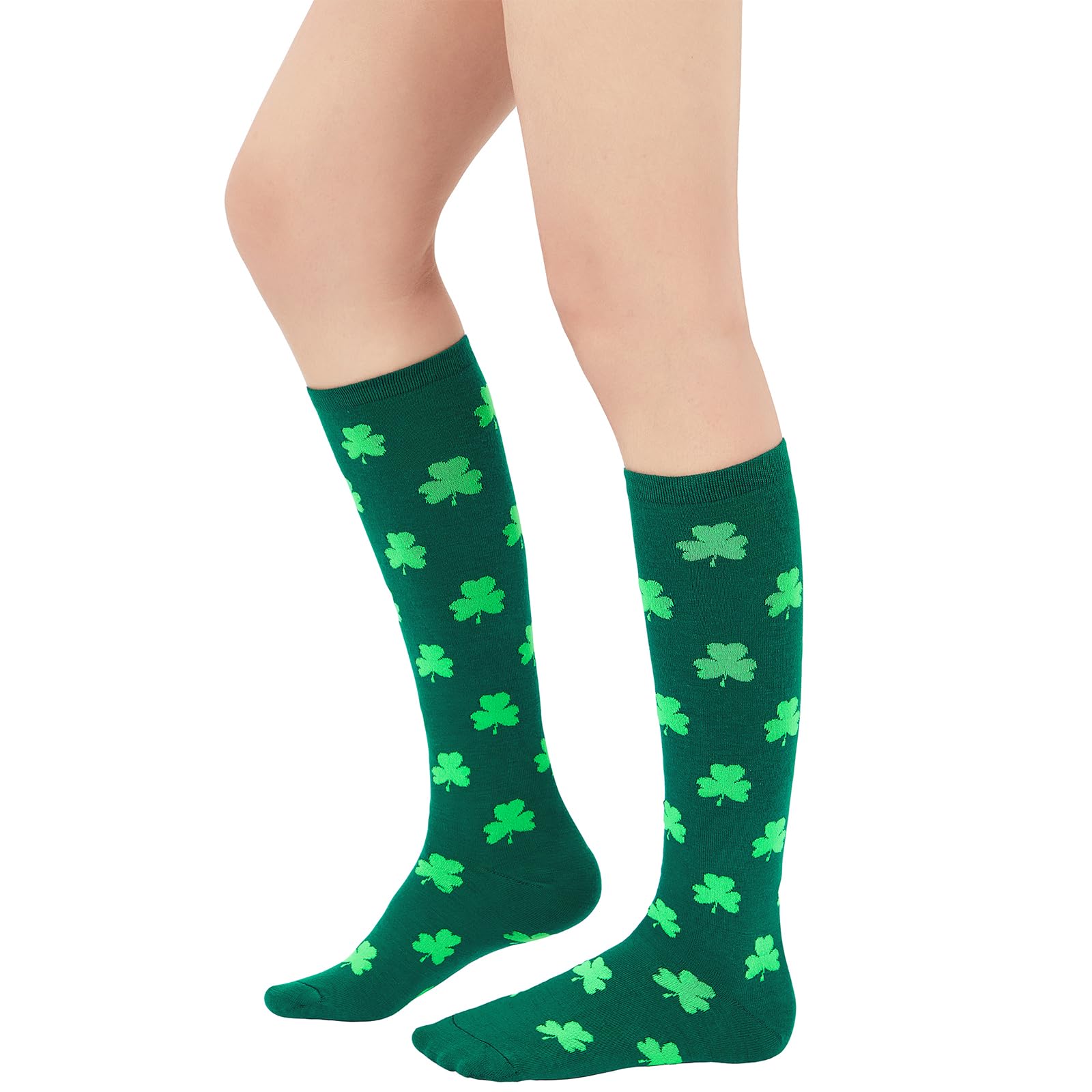 American Trends Women's Knee High Socks, Novelty Holiday Tube Socks