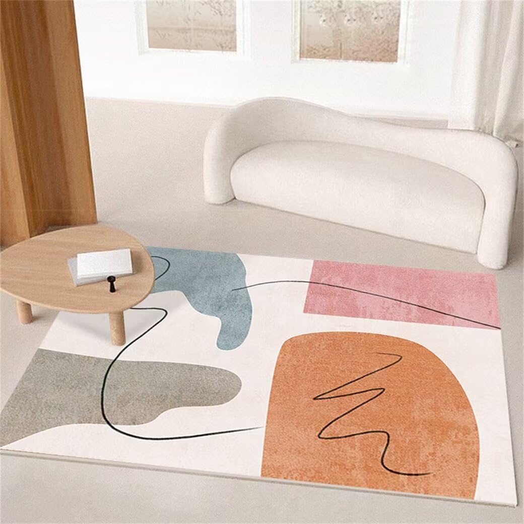 Tapis prière enfant et espace de jeu doux pour chambre fille à motif moderne