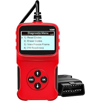 OBD2 Scanner Auto Car Check Engine Light Fault Code Reader OBDII CAN Diagnostic Scan Tool Vehicle Trouble Codes