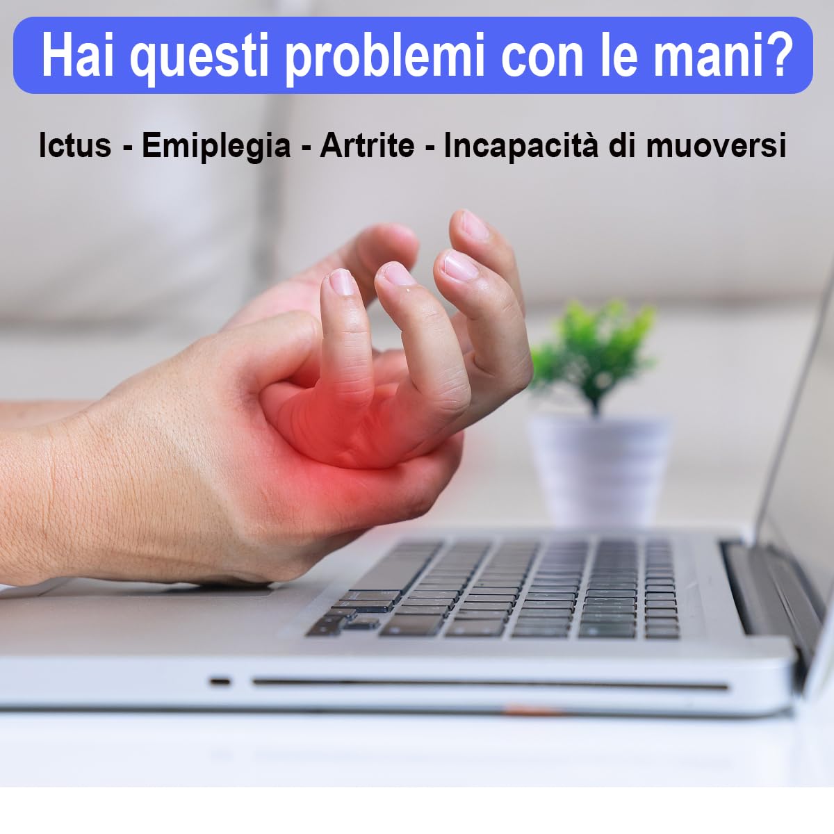 Artrite Ictus Emiplegia Paziente Dito E Mano Funzione Trainer Di Riabilitazione, Robot Riabilitazione Guanti Recupero Attrezzature Per Esercizi Ortesi Del Dispositivo (M, Mano sinistra)
