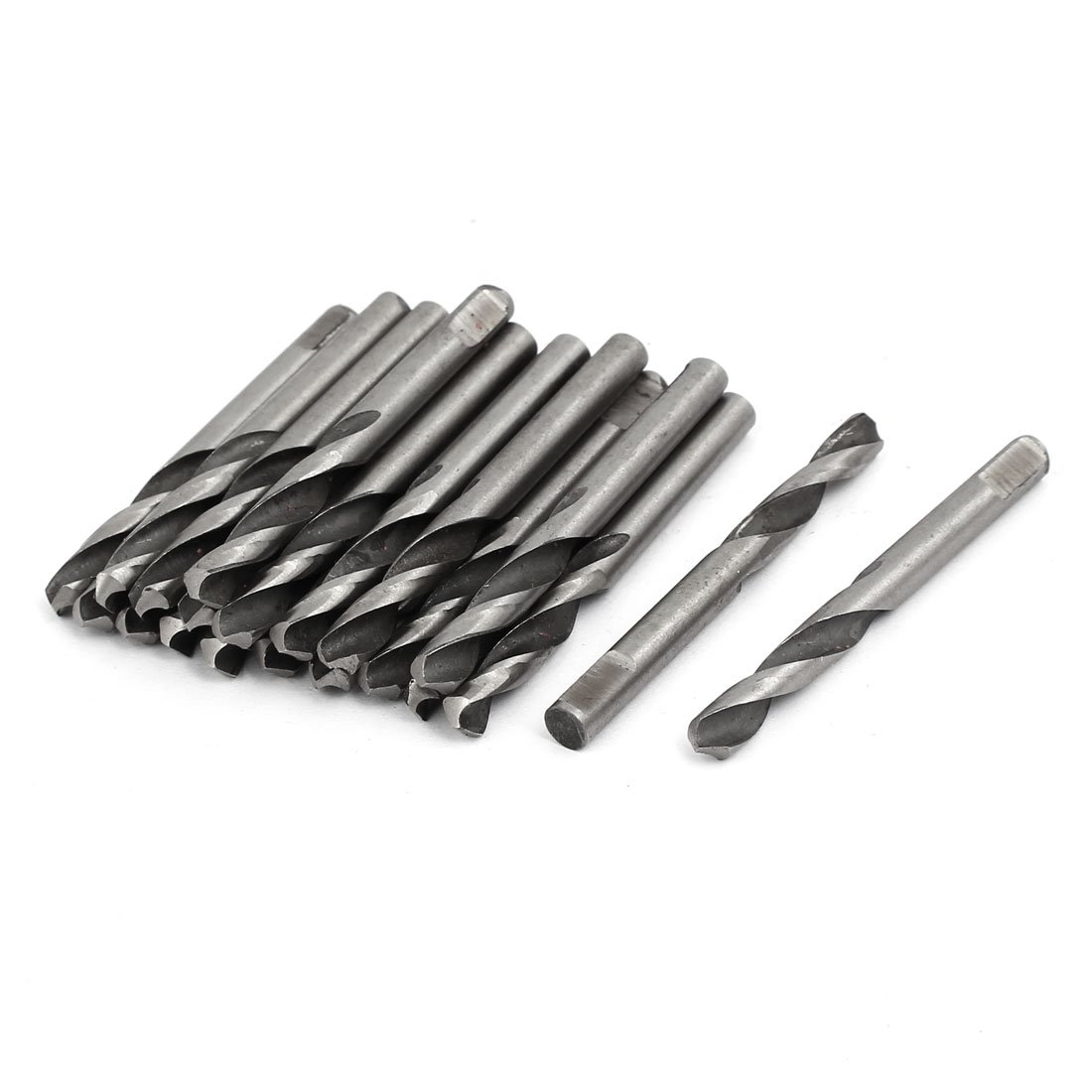 Uxcell Silver/Gray Sourcingmap 5Mmx56mm M42 Hss 2-Flute Pilot Drilling Drill Bits 20Pcs For Hole Saw Arbor