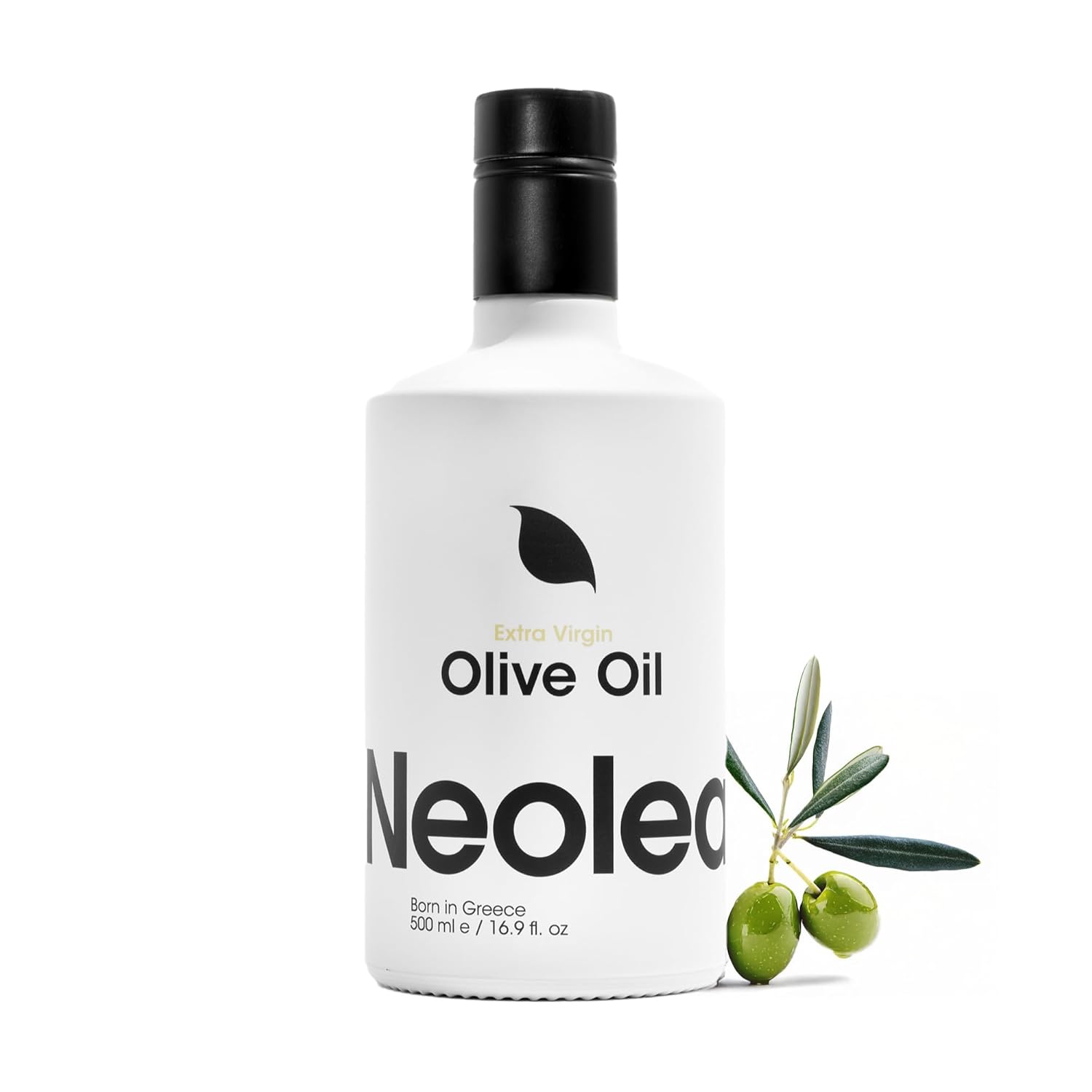 Neolea Greek Extra Virgin Olive Oil – Single Origin, Early Harvest, High Polyphenol – From Koroneiki Olives Hand Picked in Greece – Fresh Aromatic Cooking Oil & Finishing Dishes – 16.9 fl. oz / 500ml