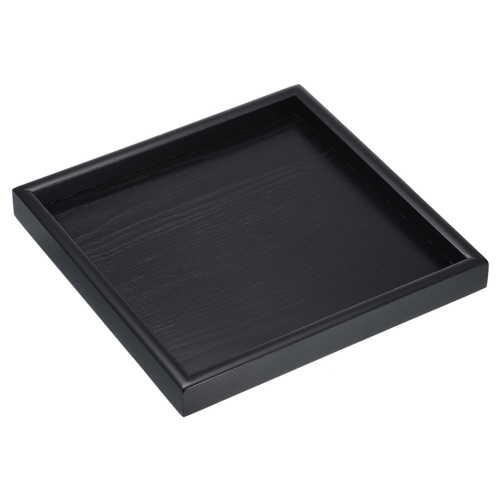 M METERXITY Wood Serving Tray, Square Wooden Decorative Platter, Kitchen Trays, Centerpiece Candle Holder Trays