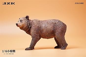 Amazon | JXK 1/6 サイズ ヒグマ 動物 フィギュア プラモデル