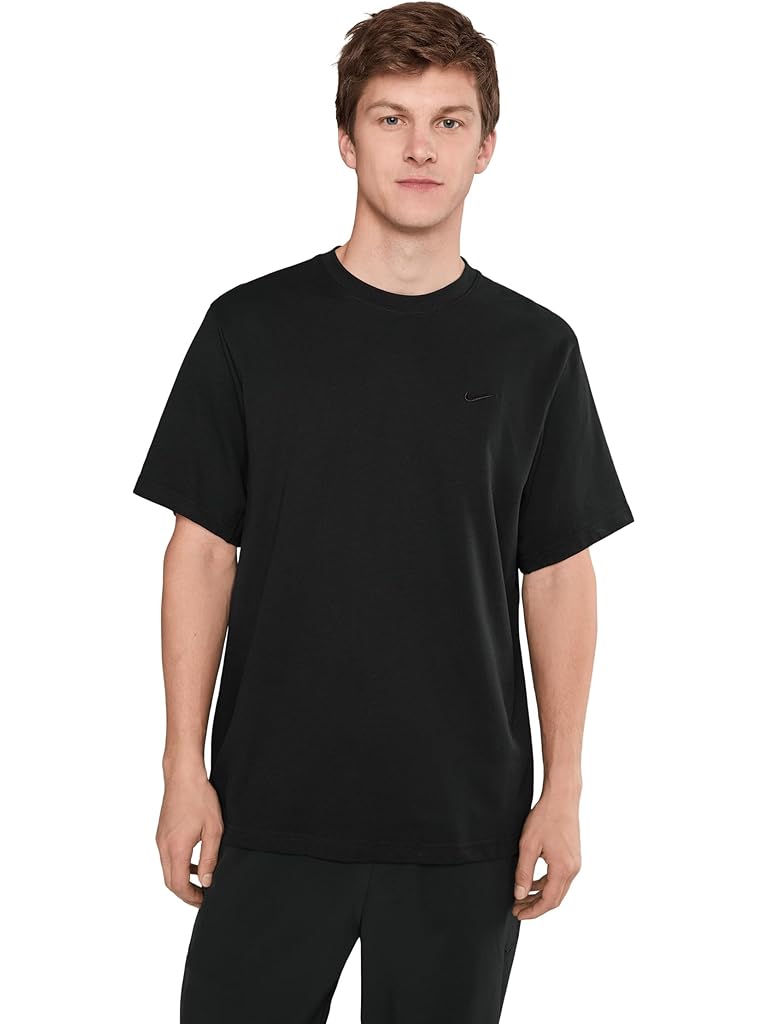 Black Nike Primary Dri-FIT Short Sleeve Versatile Top
