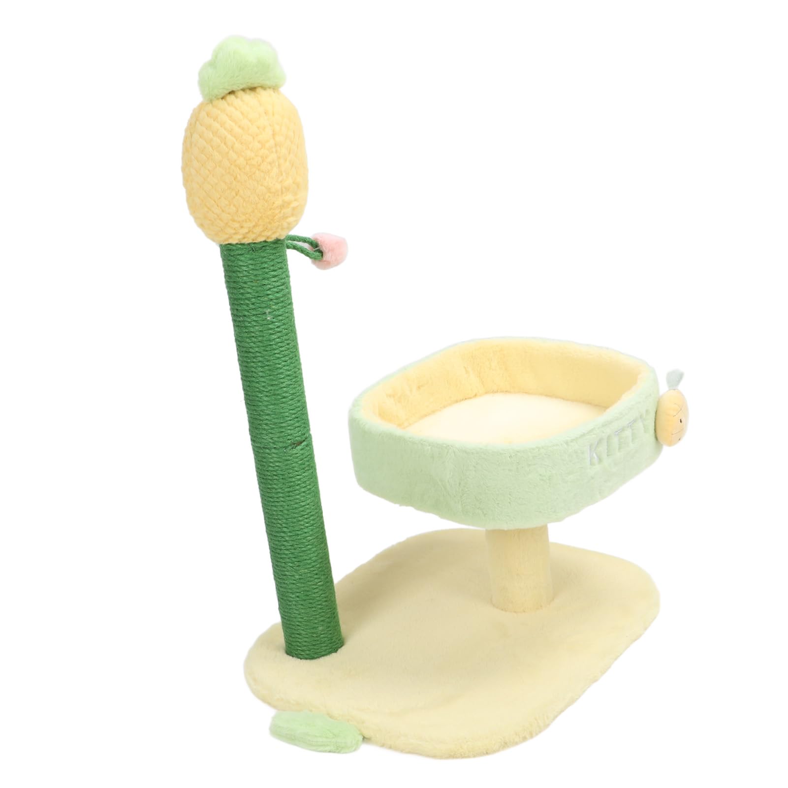 VGEBY Rascador de gatos de varios pisos con rascador de sisal, cama suave, ideal para gatos domésticos y espacios pequeños (estilo 1)