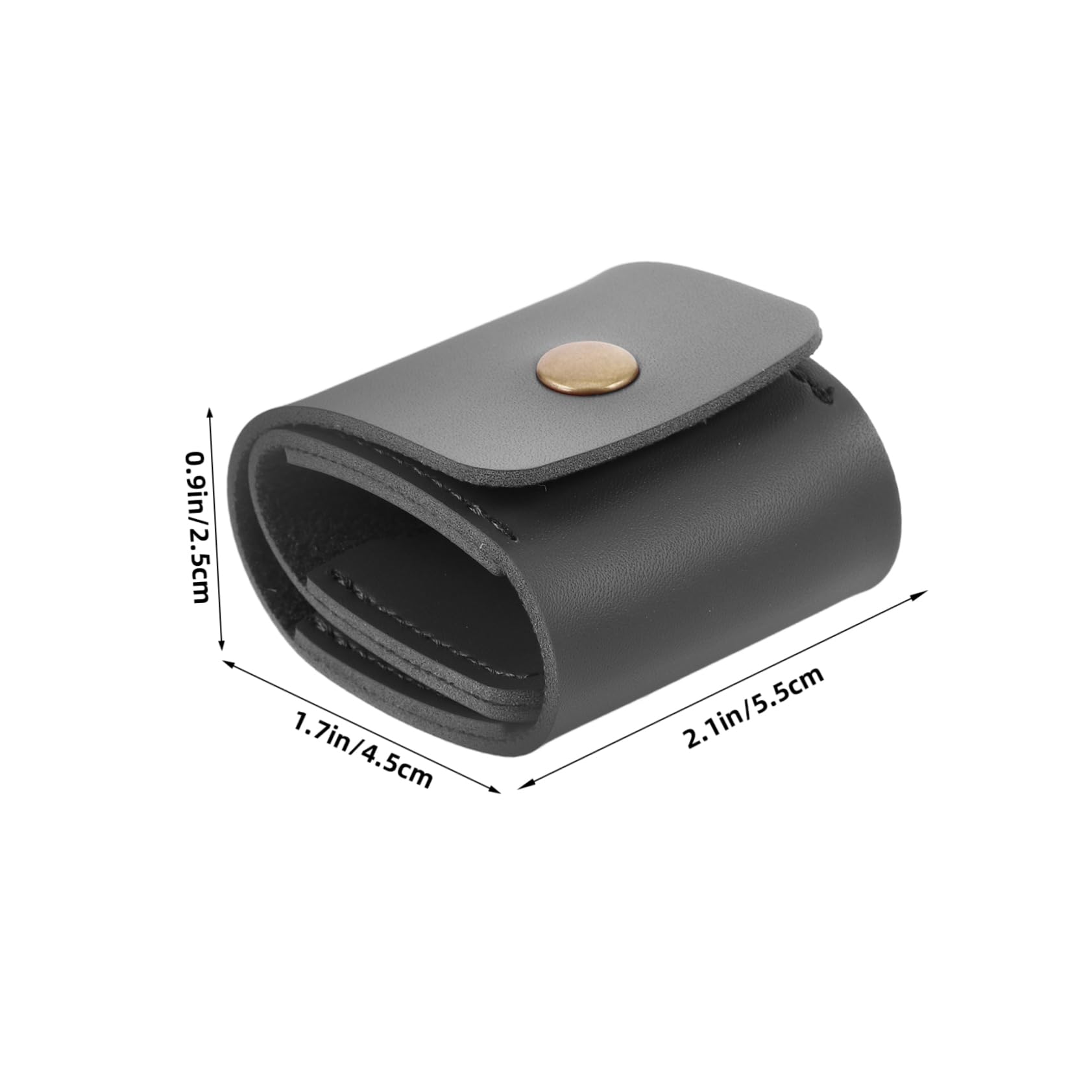 LIOOBO Durable PU Leather Guitar Pick Display Case Elegant Storage Holder for Acoustic Electric and Bass Guitar Picks Versatile and Stylish Design for Musicians the Go