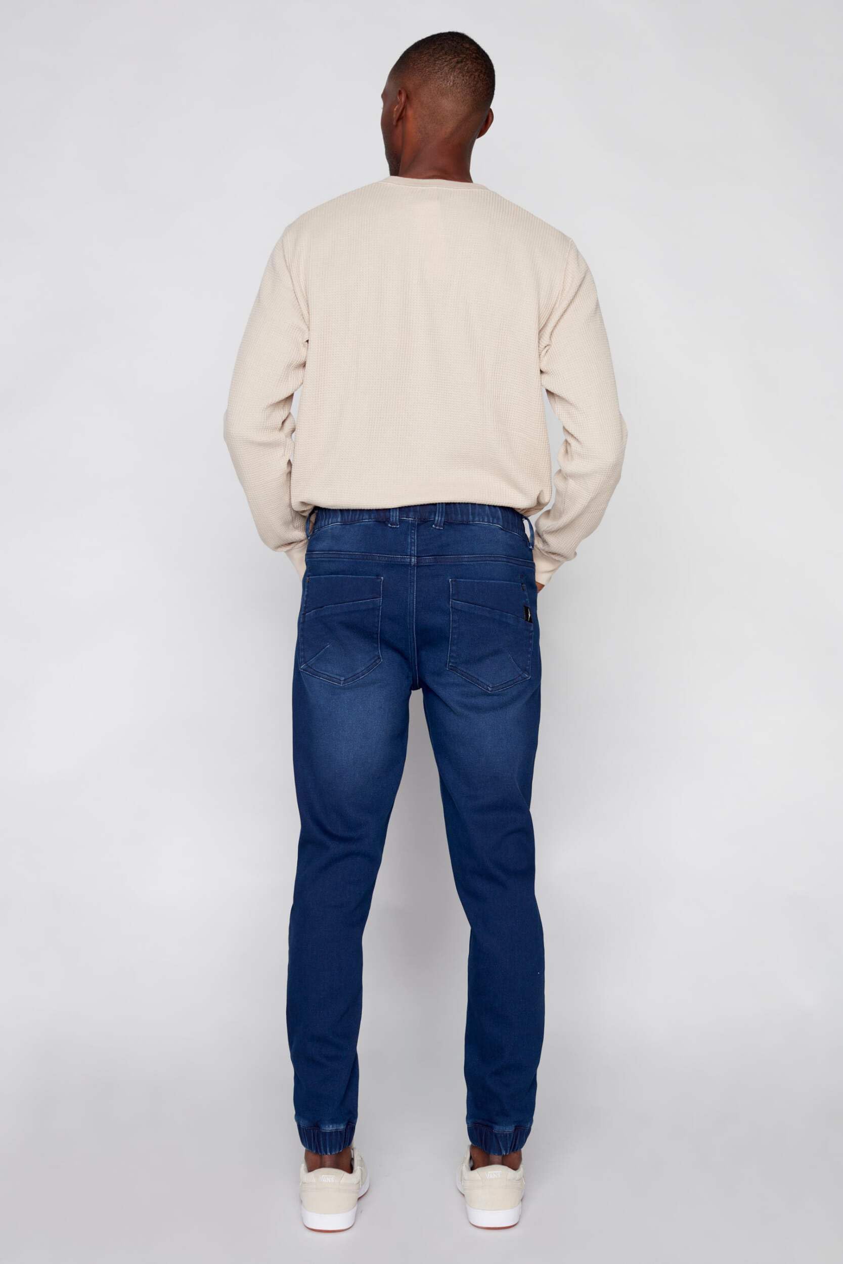 DNM.WORKS - Jagger - 5 Pocket Cozy Denim Classic Jogger - Dark Indigo Rinse  : Amazon.ca: Clothing, Shoes \u0026 Accessories