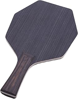 サイバー卓球ラケット、卓球ヘキサゴンラケット - サイバーシェイプ卓球ラケット木製六角ラケットソリッド卓球パドル,トーナメントトレーニング用のプロフェッショナルピンポンパドルアクセサリー