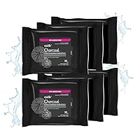 Vista 14 de Epielle Toallitas desmaquillantes de pepino, toallitas limpiadoras faciales diarias suaves, eliminan la suciedad, el aceite y el rímel impermeable