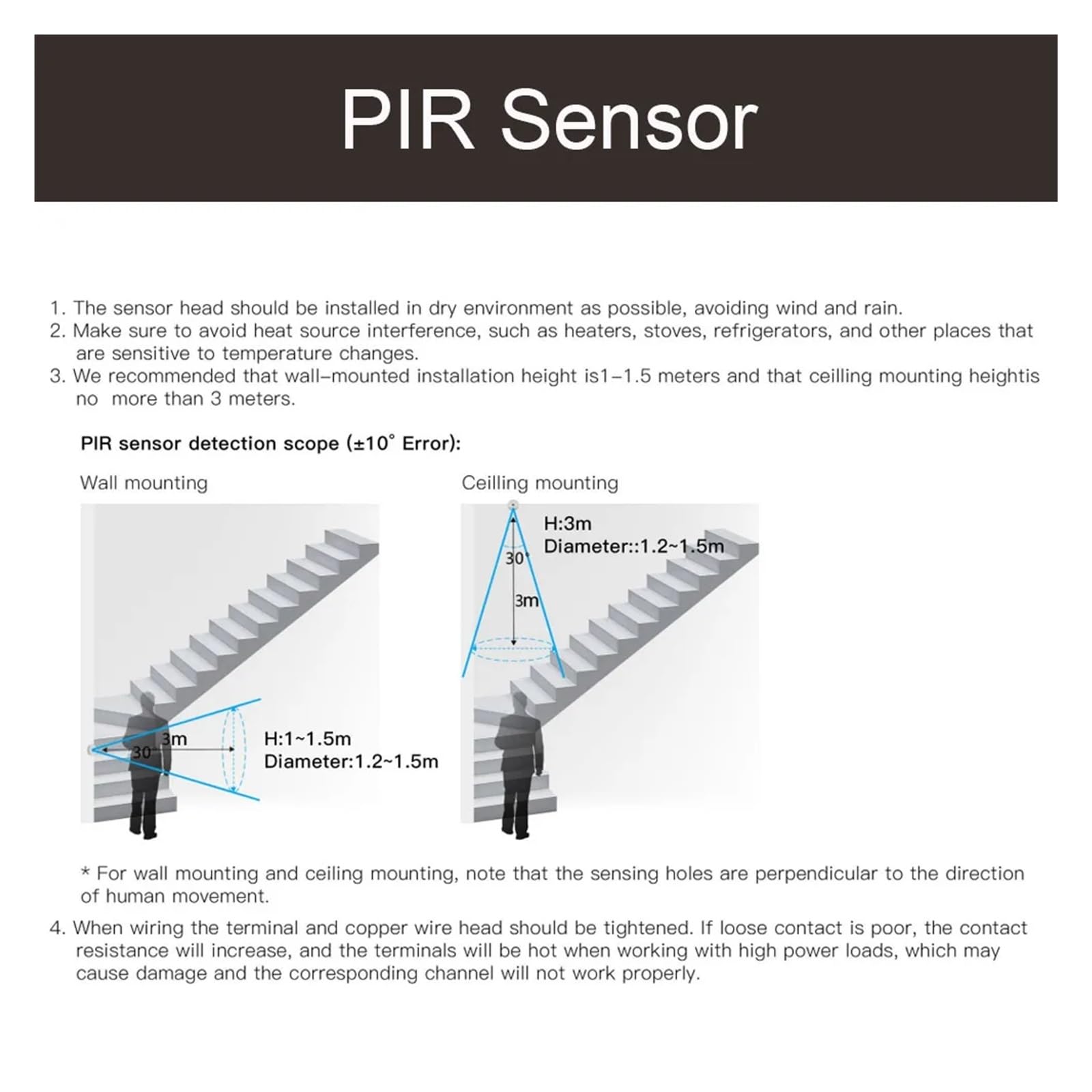 Kit de controlador de luz con sensor de movimiento LED, Kit Controlador De Luz De Escalera Con Sensor PIR ES32-V, 6 Modos De Funcionamiento, 32 Canales De Salida, Control Infrarrojo, For Tira LED COB