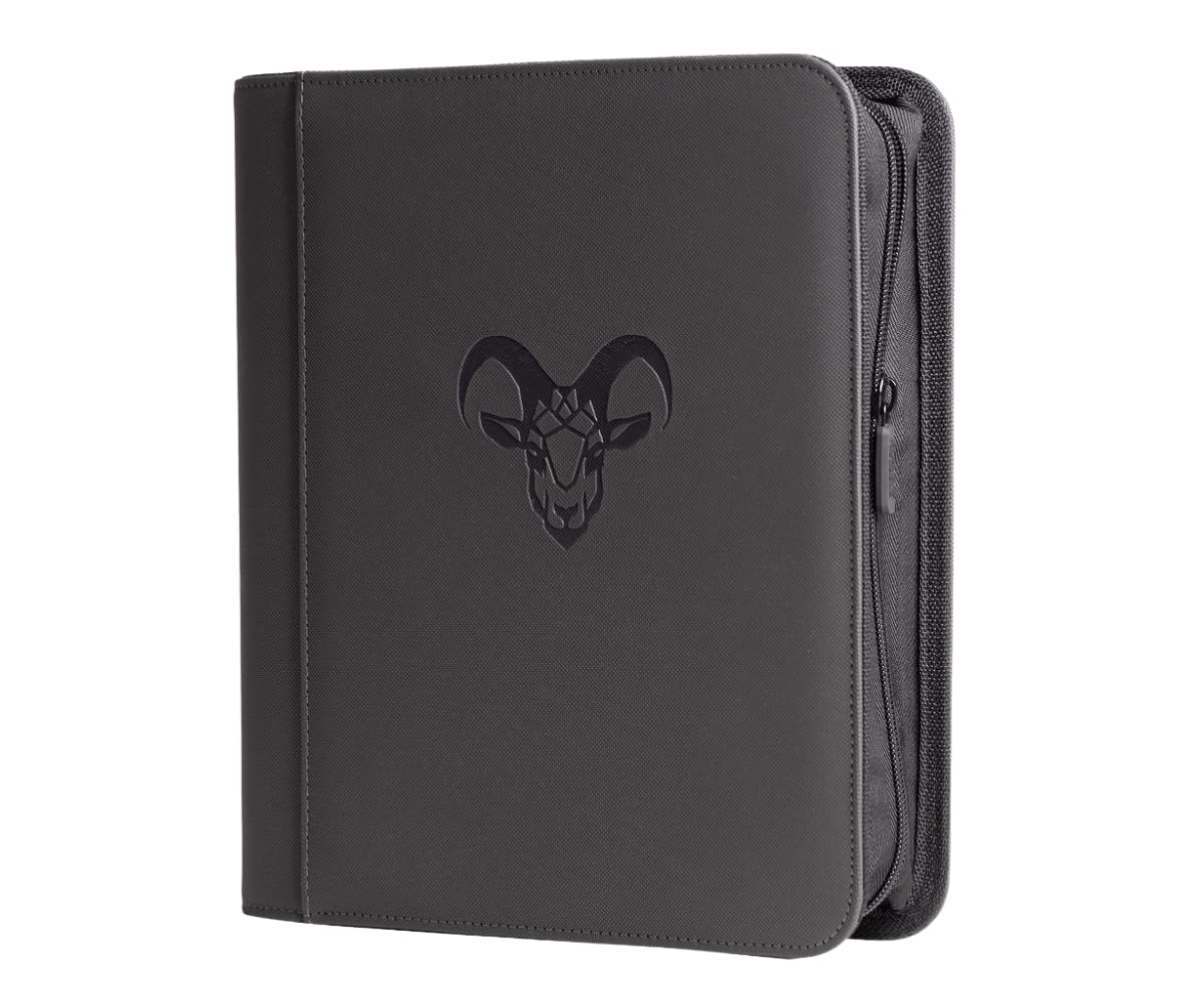 Raccoglitore a 4 tasche con apertura dall'alto, contiene 128 scomparti standard da 7,6 x 10,2 cm