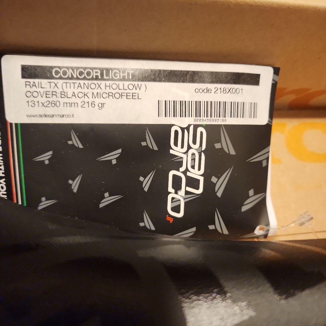 Amazon | サンマルコ コンコールライト ブラック サドル ロードバイク